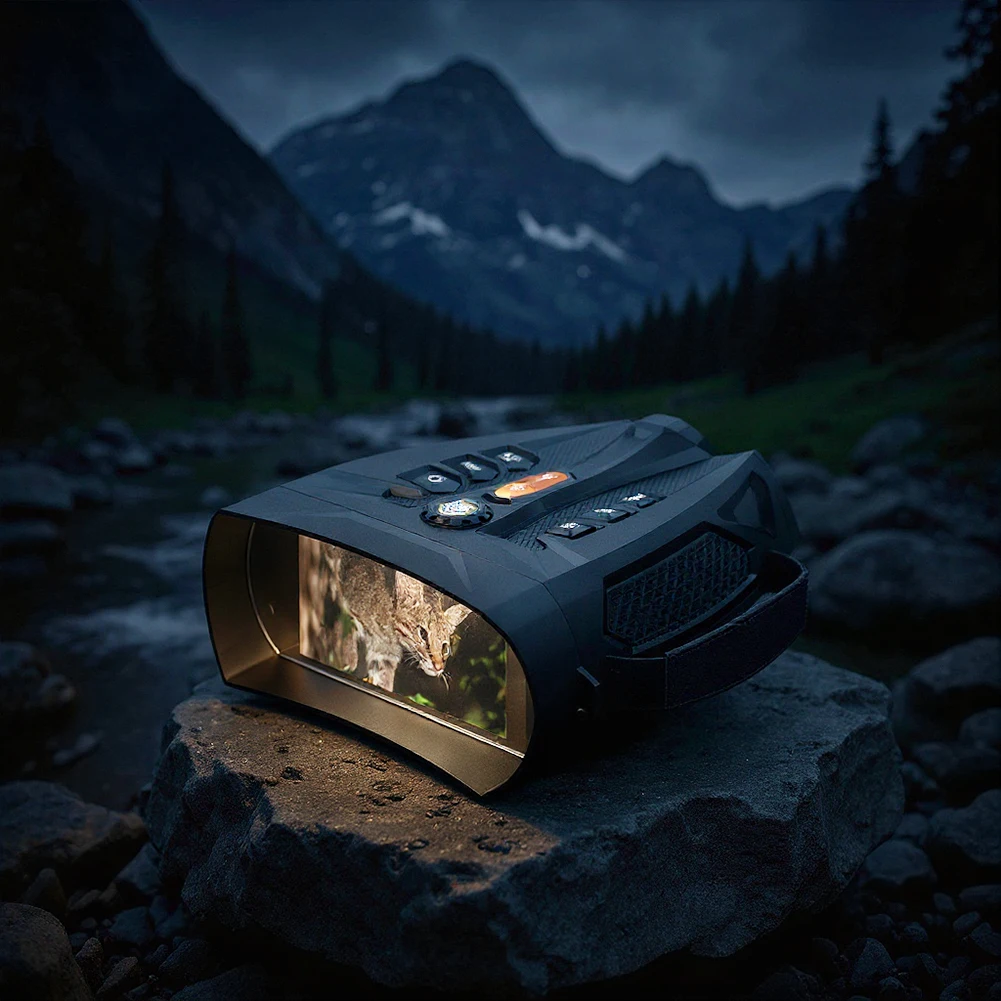 

4K инфракрасный бинокль ночного видения 5000 мАч перезаряжаемые очки ночного видения охотничья камера для кемпинга и путешествий на открытом воздухе