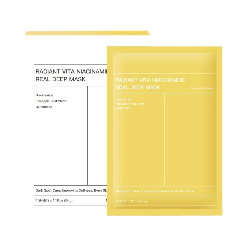 

Collagen Deep Hydrogel facial mask Soothing, Moisturizing and Nourishing Patch Hyaluronic Acid Features Protect Sun nourishmen