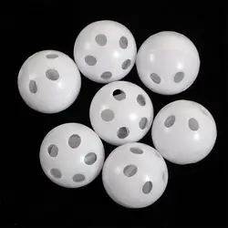 10pcs 24mm Plastic Rattle Bell Balls Squeaker Baby Toys DIY Rattle Beads Noise Maker Repair Fix Dog Baby Toy DIY Toy Accessories