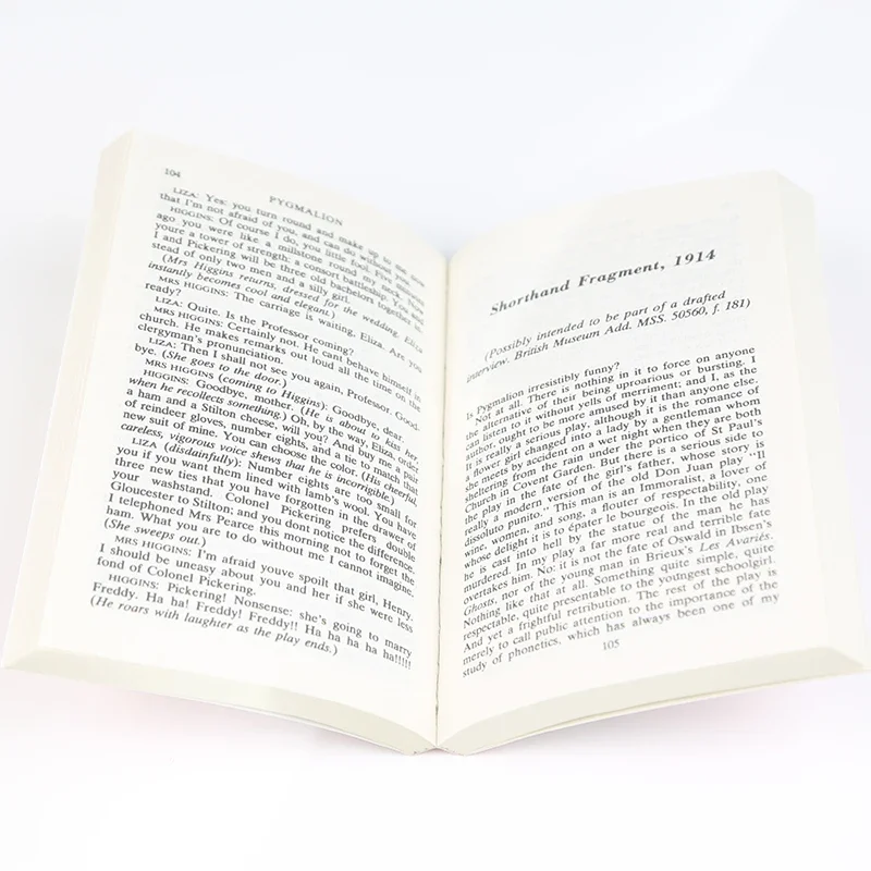Pygmalion and My Fair Lady, Bestselling books in English, Film on novel based 9780451530097