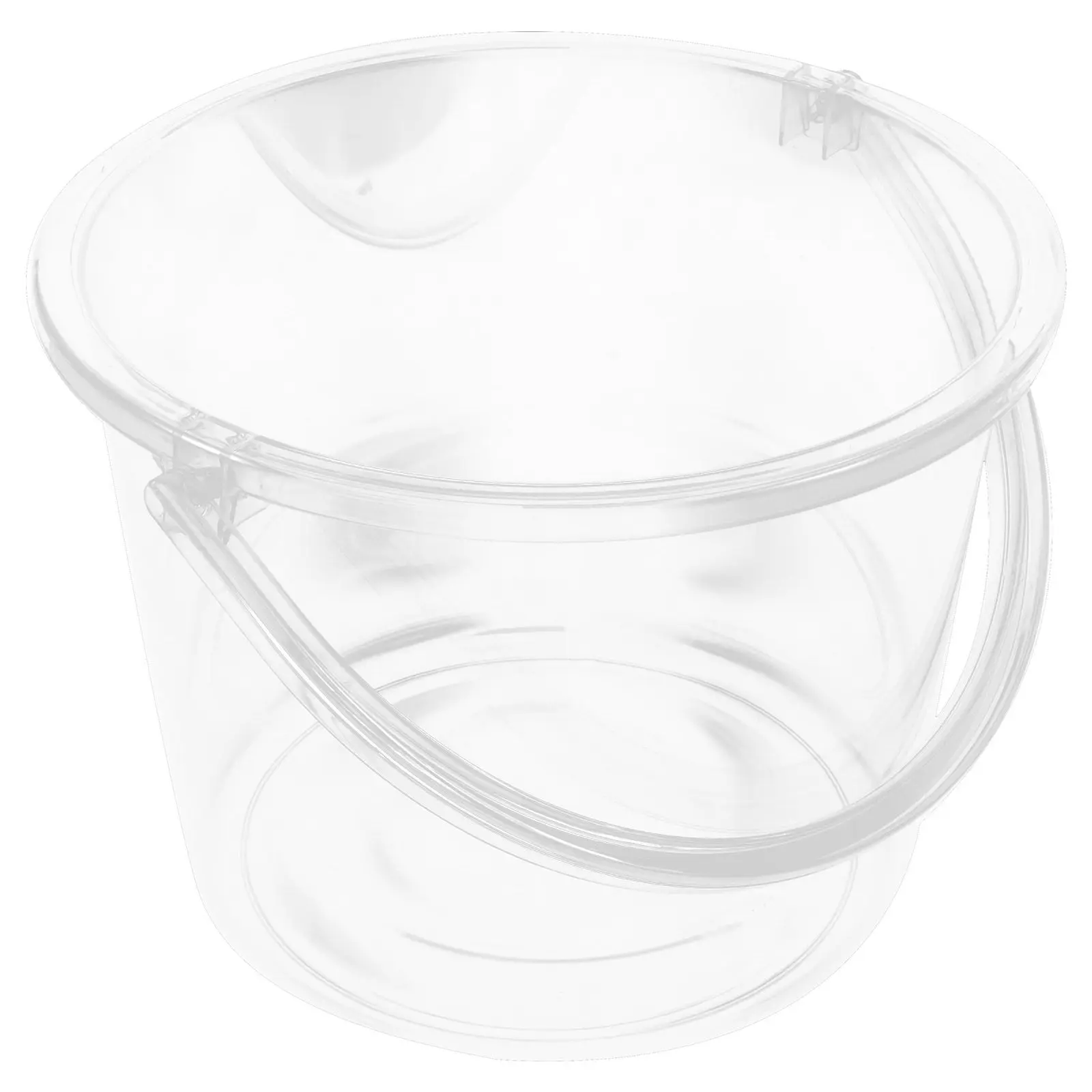 Plastic Water Bucket Portable Large Capacity Home Supplies Multifunctional Easy Carry Water Bucket for Home