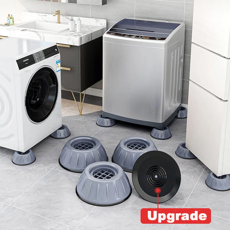 4/8 stücke Anti Vibration Pads Waschmaschine Gummi Fuß Matte Stille Kühlschrank Möbel Stille Nicht-Slip Unterstützung Stehen fuß Basis