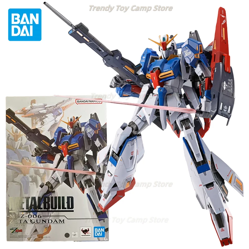 

Bandai Metal Build MB ZETA Фигурки из сплава, мобильный костюм, модель игрушки, оригинальная коробка