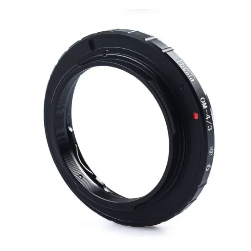 Bague d'adaptation d'objectif OM-4/3 pour objectif Olympus OM à 4/3 Bague d'adaptation de montage d'appareil photo quatre tiers E-620 Efemelle E450 E-520 E5 Accessoire E-3