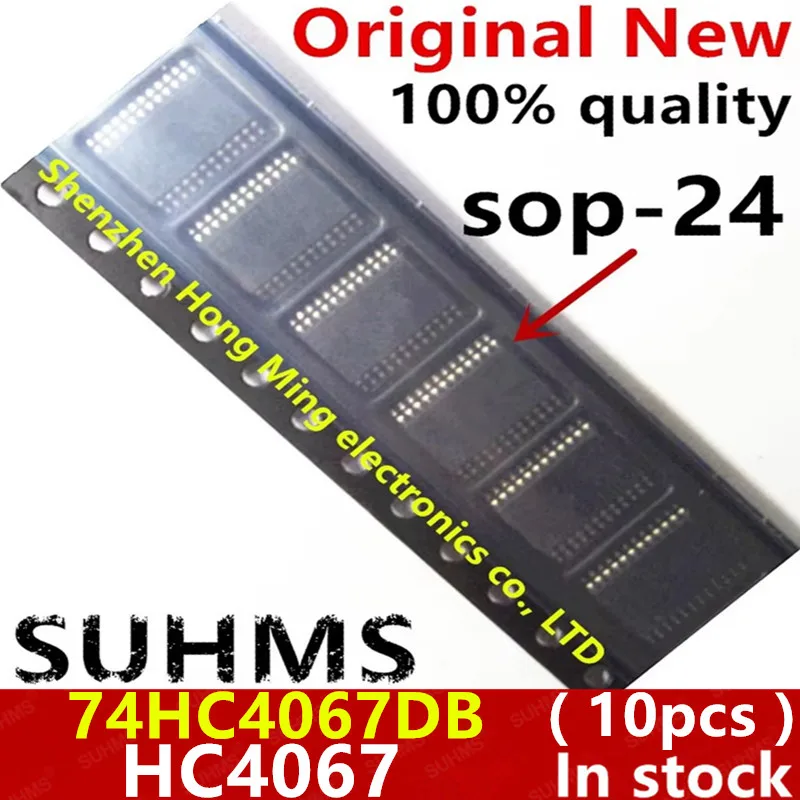 (10piece)100% New 74HC4067DB HC4067 sop-24 Chipset