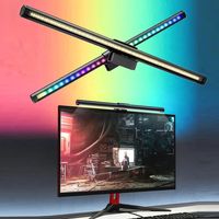 Led Computer Monitor Light Bar Desk Lighting Screen USB RGB Light Bar Monitor Lamp For Study Reading Table Stepless Dimming Lamp