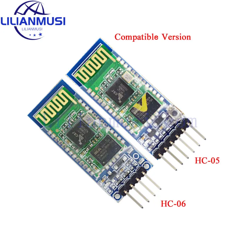 HC-05 HC 05 hc-06 HC 06 RF Wireless Bluetooth Transceiver Slave Module RS232 / TTL to UART converter and adapter for arduino