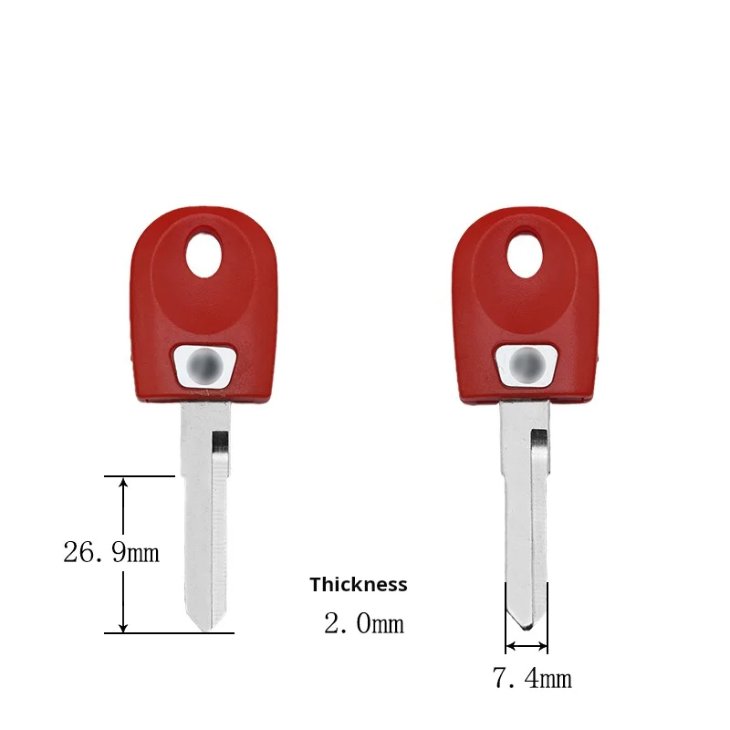 Ducati Motorfiets Sleutel, Geschikt Voor: Ducati 748 749 848 696 Motorfiets Sleutel Embryo. (Kan Worden Geplaatst Anti-Diefstal Chip).