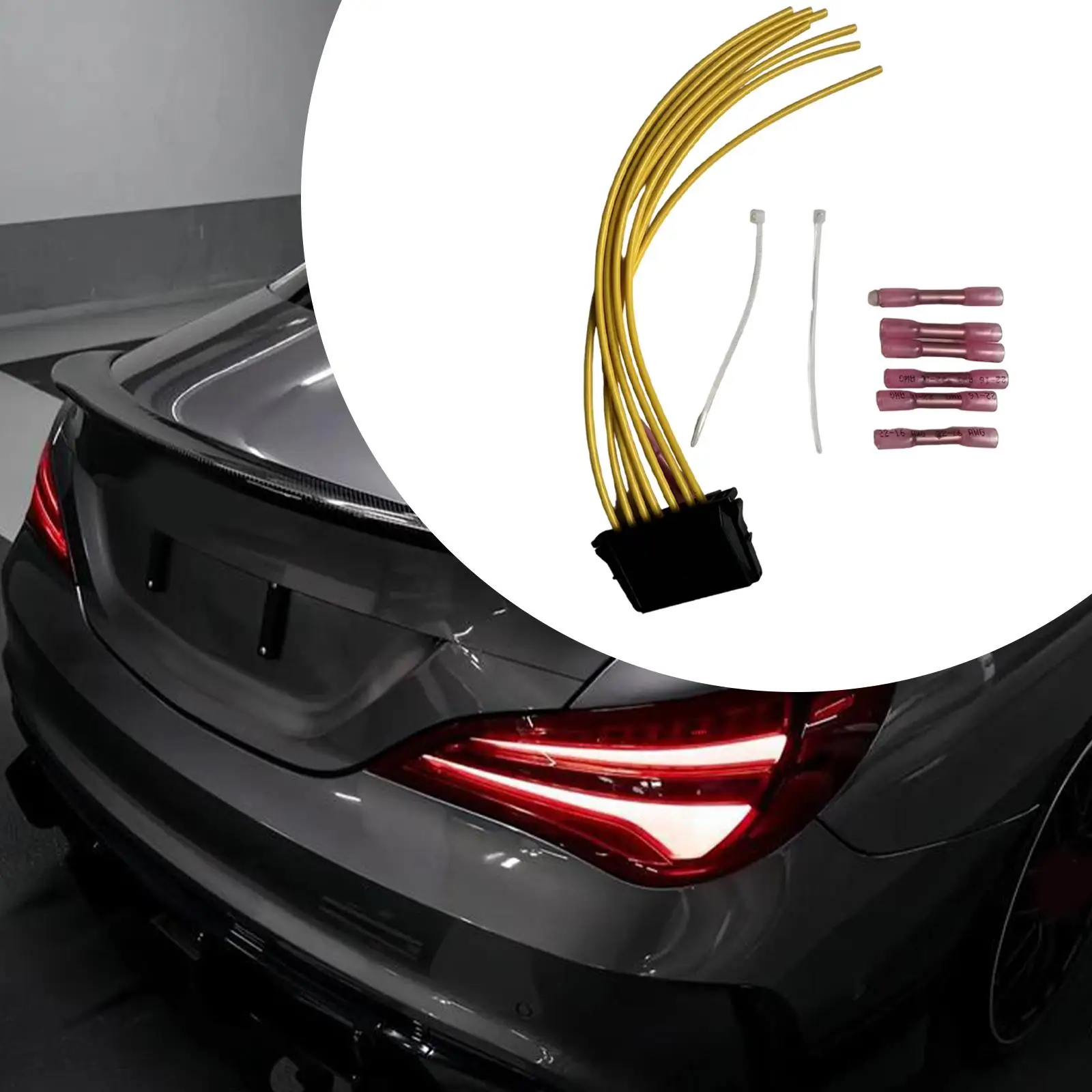 Rear Light Wiring Harness Repair Professional Tail Light Assembly A2115450328 for W204 C25 C230 C300 Repairing Accessory
