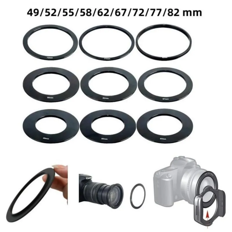 49 52 55 58 62 67 72 77 82mm ring Adapter for Cokin p series