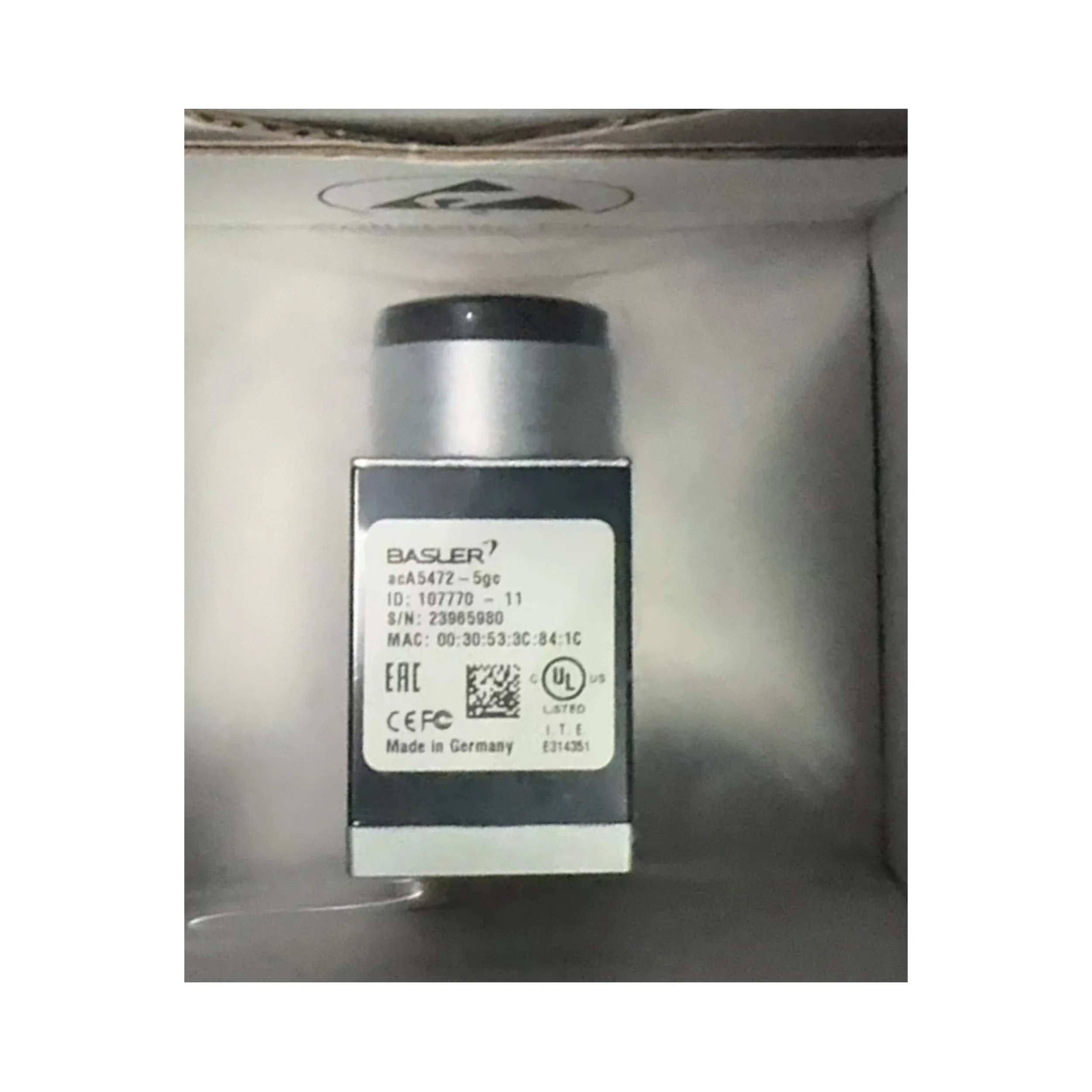 

Original Industrial AcA5472-5gc Basler