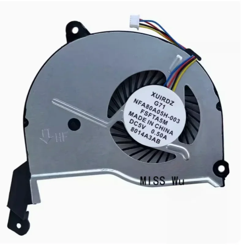 New Laptop Cooler CPU GPU Cooling Fan For HP Pavilion TPN-Q130 Q129 Q131 Q132 15-N 14-N017AX 15-N010AX 15-N018TX