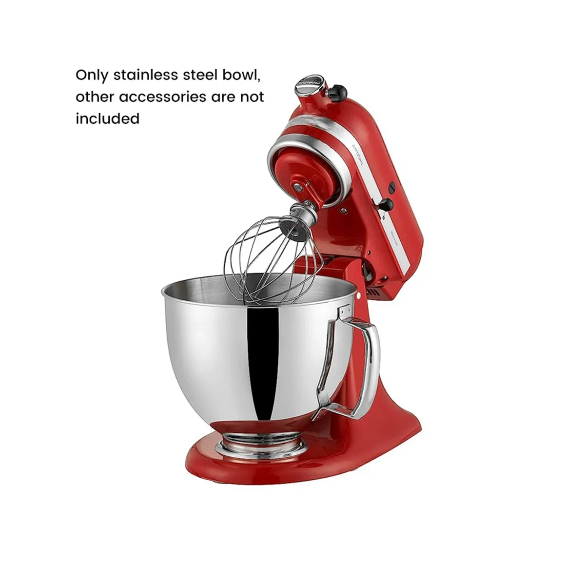 NEW  Classic&Artisan Series 4.5QT/5QT Mixer 304 Bowl Stainless Steel Mixer Bowl Dishwasher Safe