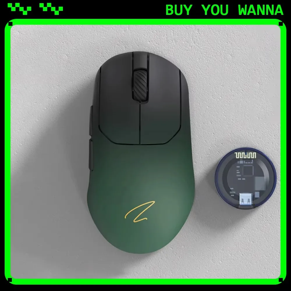 Zaopin ZPW MAX Wireless Mouse 8K Paw3395/Paw3950 Nordic 52840 Three Mode Gaming Mouse Lightweight Custom 12 PC Gamer Accessories