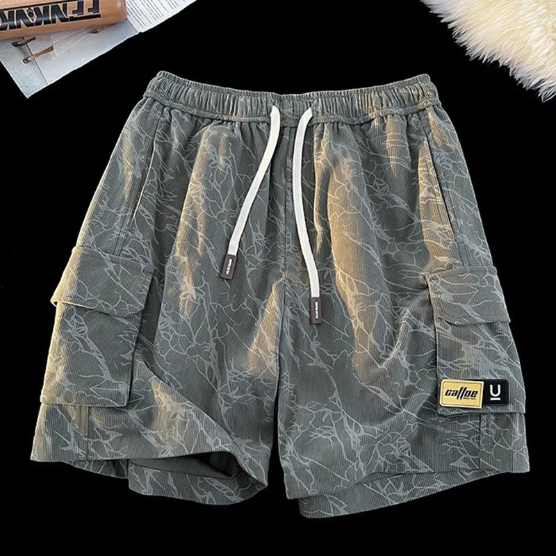 

Американские уличные шорты для спортзала, спортивные брюки, летние баскетбольные шорты, повседневная мужская одежда, пляжные шорты высокого качества, уличная мода