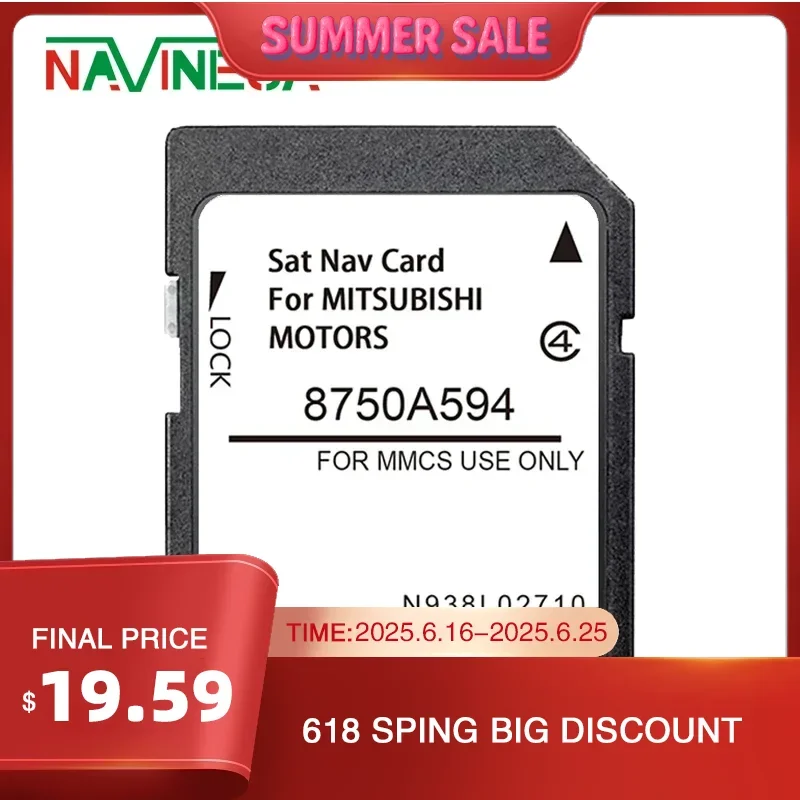 

New Map for Mitsubishi Outlander XL / 3 / III 2012-2014 Sat Nav 2021 Navigation SD Card Europe UK 16GB with Anti Fog Sticker