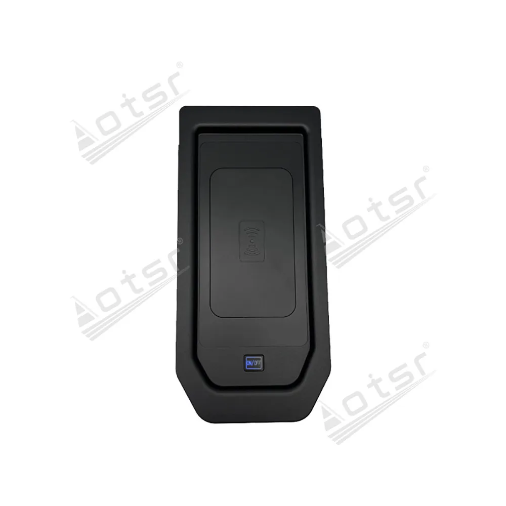 Para GMC Sierra 1500/2500 2020-2022 modelos Syrah accesorios de consola central almohadilla de carga accesorios inteligentes para coche modelo