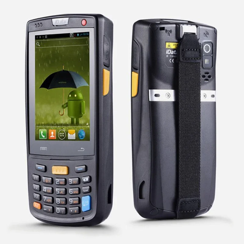 High performance Rugged pda idata 95w  warehouse scanner with anorid 4.4 OS pda