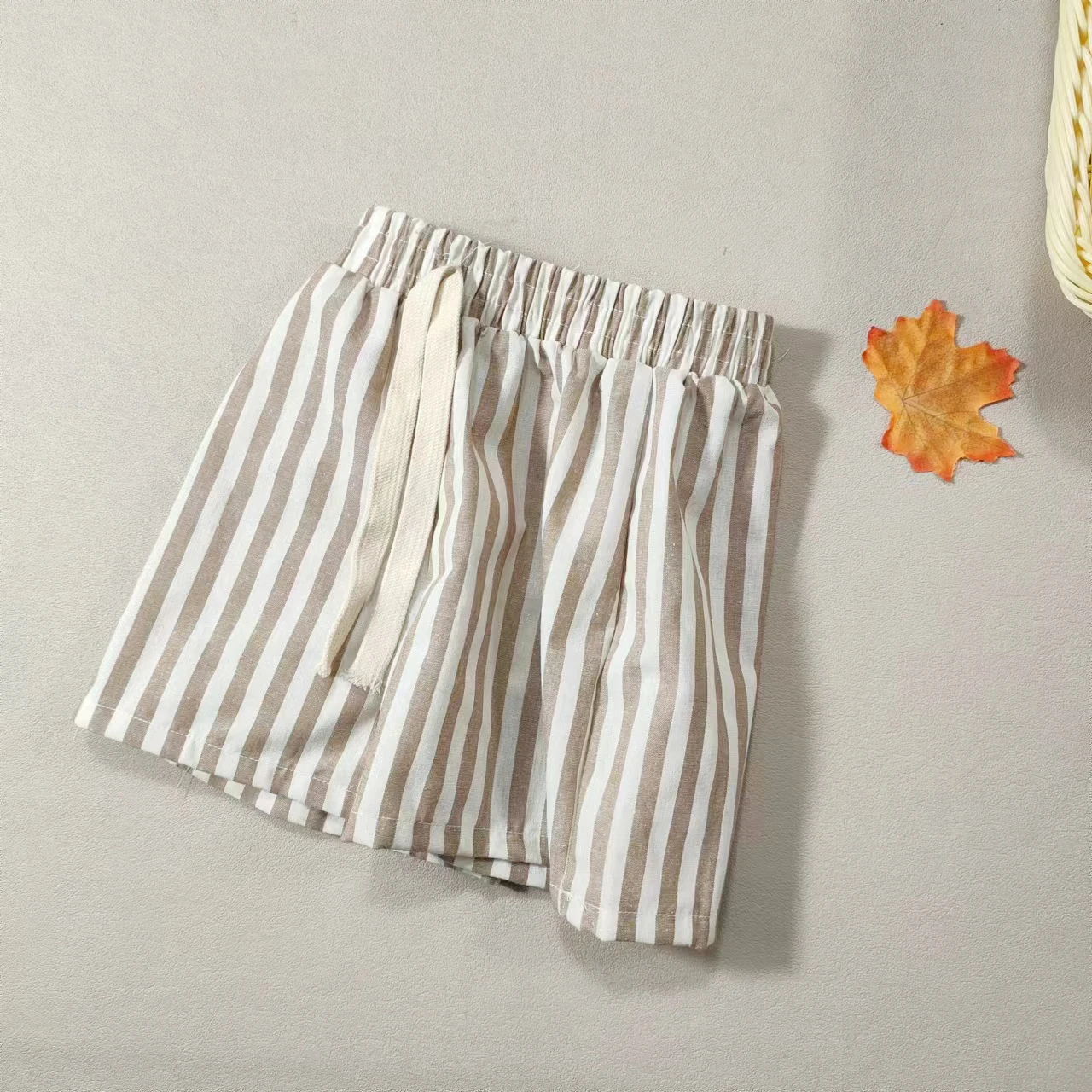 Kinder shorts Kinder hosen Einzelstück Hosen aus reiner Baumwolle Jungen Freizeit hosen Mädchen Shorts Baby jacken Hosen im britischen Stil – Detail 10