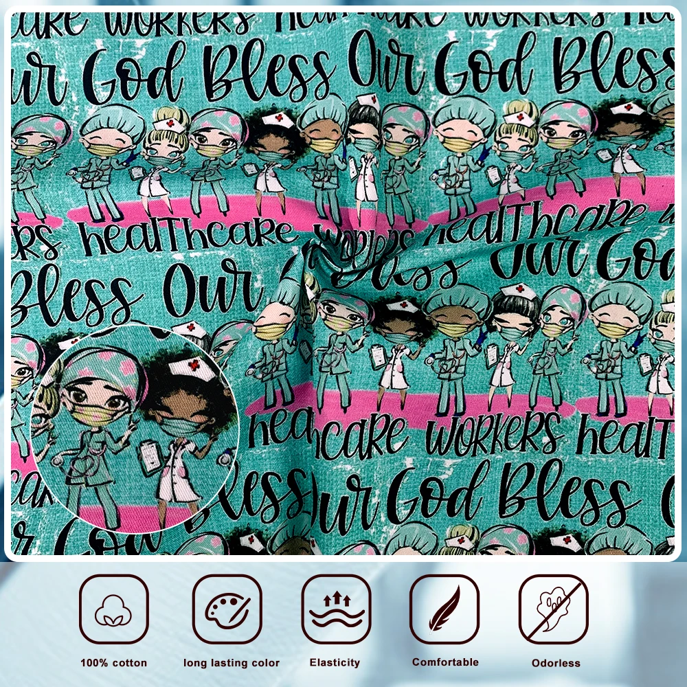 Gorros quirúrgicos transpirables de laboratorio para hombres y mujeres, gorros de trabajo con estampado de moda, gorros exfoliantes de enfermería, accesorios de clínica