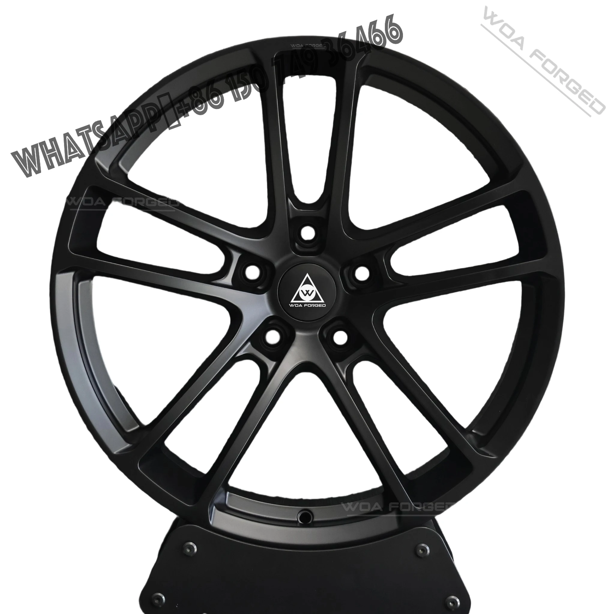 

WOAFORGED 19x9.5J Forged Alloy Monoblock Hollow Spoke Racing Passenger Car Wheels 5x114.3 ET Aluminum Material New