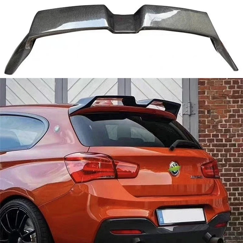 

For BMW 1 Series F20 116i 120i 118i Rear Roof Luggage Lid Spoiler Wing Carbon Fiber Body Sport Modification Kit 2016 2017 2018