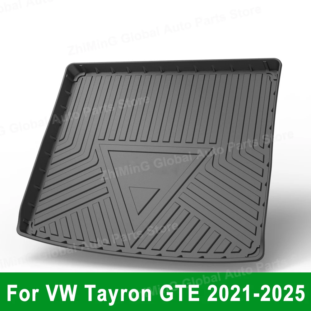 Автомобильный коврик в багажник для VW Volkswagen Tayron GTE 2021 2022 2023 2024 2025 Водонепроницаемая крышка грузового багажника Внутренняя подкладка Автоаксессуары