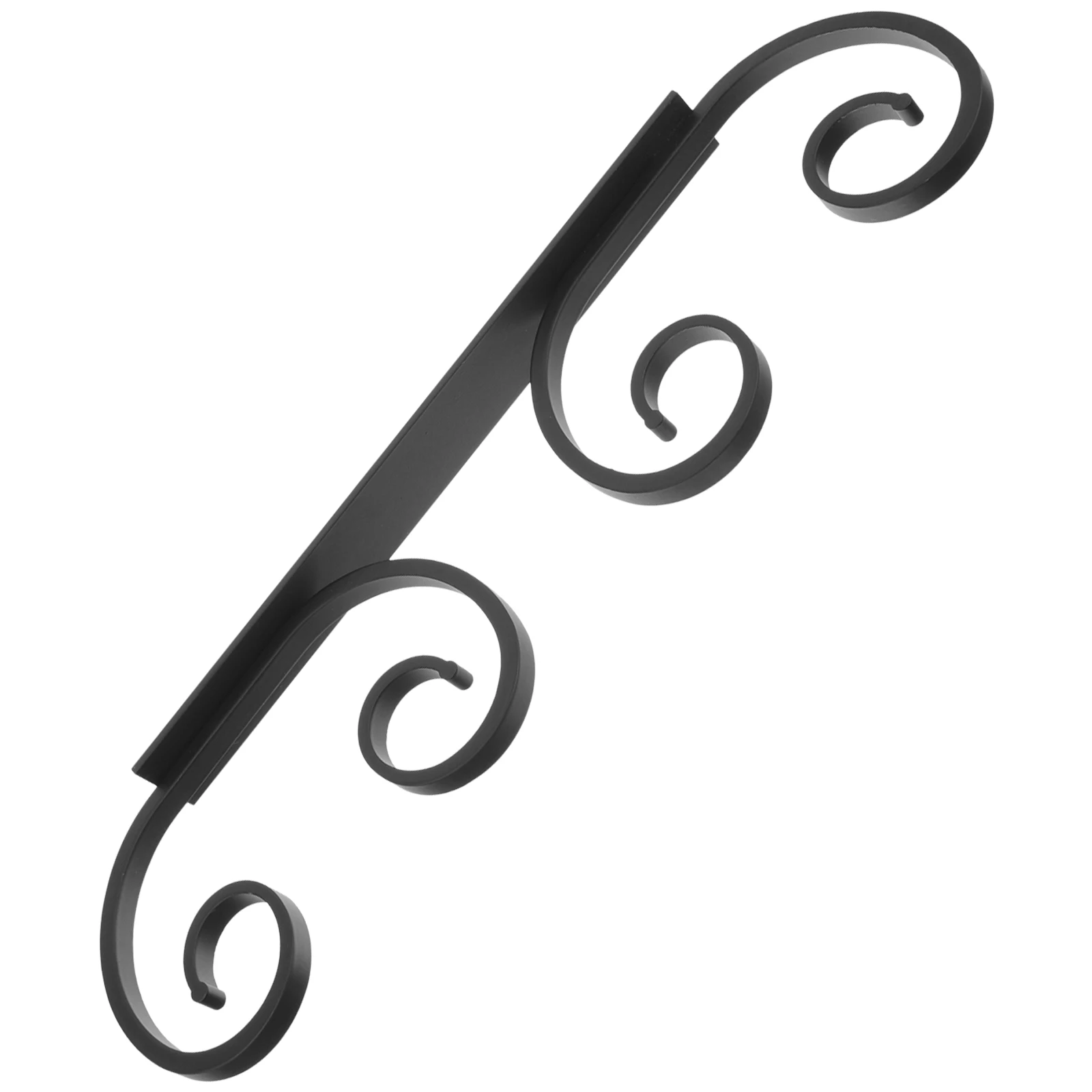 

Glass Rack Holder Metal Rack Sturdy Firm Under Shelf Storage Bar Glass ganizer Black Color Easy Install