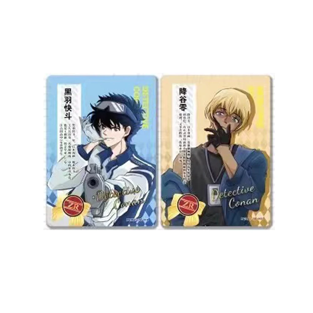 Detective Conan Card 1YUAN Truth Edition Collection Anime Hot Stamping Flash Rare AR Toys Figure Character Children\'s Toys Gift