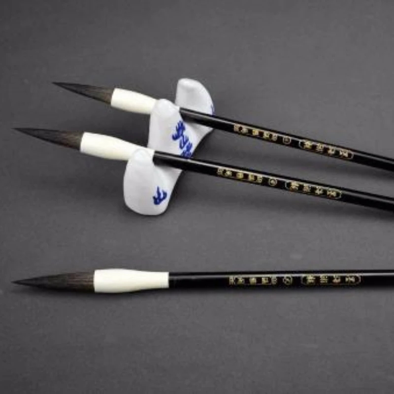 Chinese Calligraphy Brush Pen Set Rabbit Hair Brushes Large Middle Small Regular Running Cursive Script Writing Caligraphie Pen