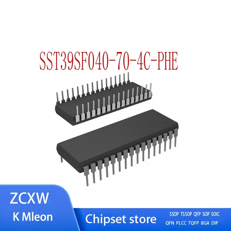 

Новый оригинальный 5 шт./лот SST39SF040-70-4C-PHE SST39SF040 39SF040 DIP-32