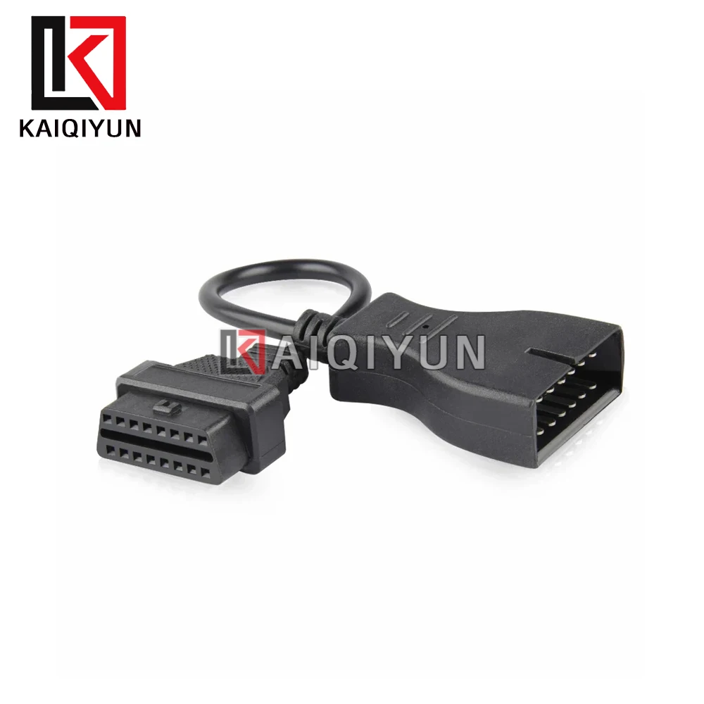 1 قطعة لجنرال موتورز أداة تشخيصية obd1 إلى obd2 GM كابل محول 12 دبوس ذكر إلى 16 دبوس أنثى تمديد obd ii موصل استبدال #5