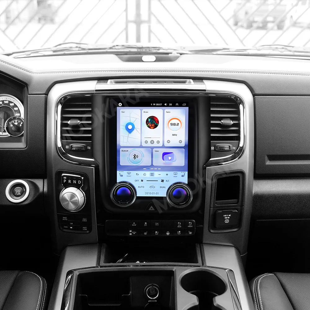 9.7'' Android 13 Car Radio Dual Knob For Dodge Ram 1500 2500 3500 2013-2018 Car Multimedia Player Video Auto Audio DSP Carplay