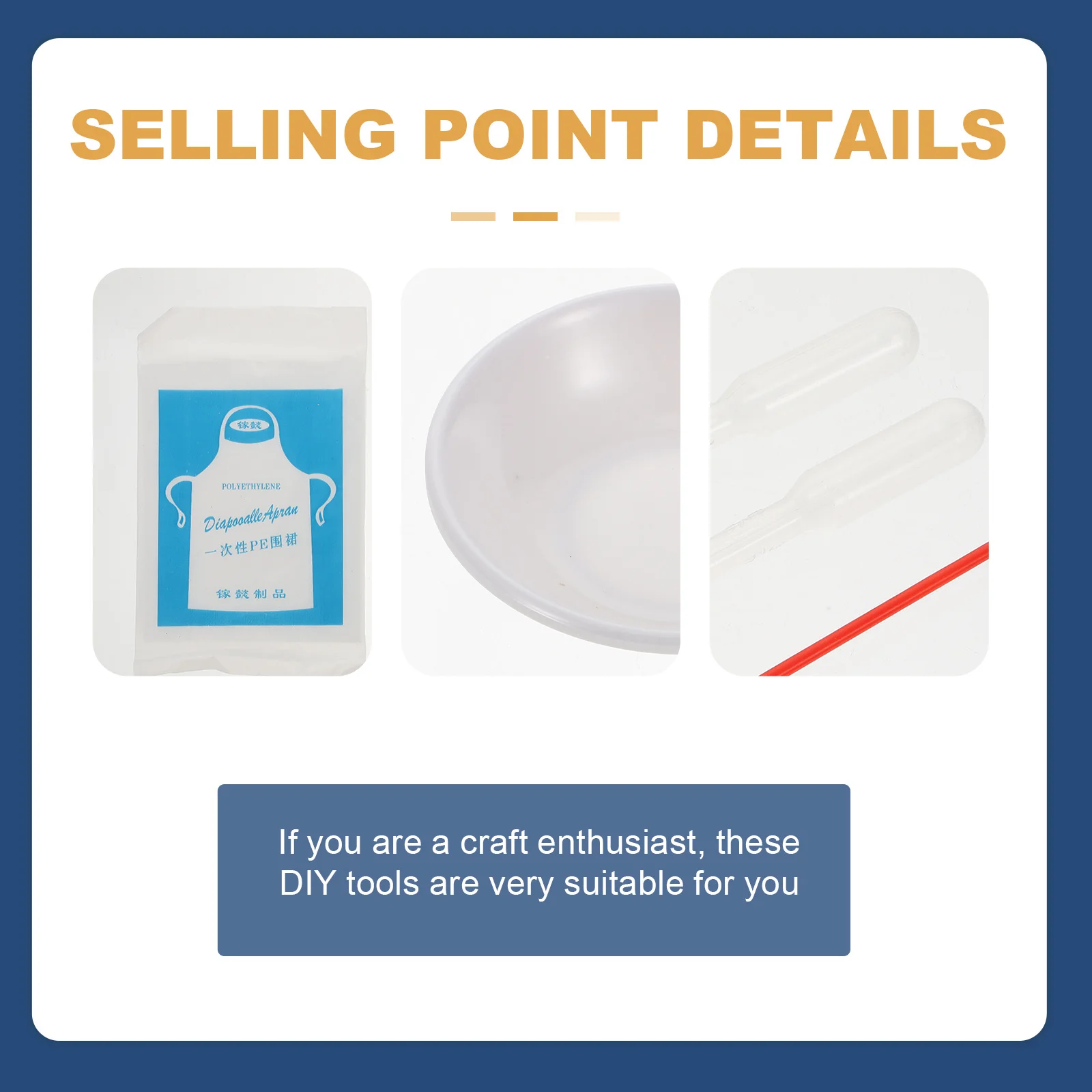 مجموعة واحدة من مواد مجموعة أدوات Cyanotype DIY لمستلزمات الحرف اليدوية مع قفازات المئزر استوديو اللوحة التقليدية