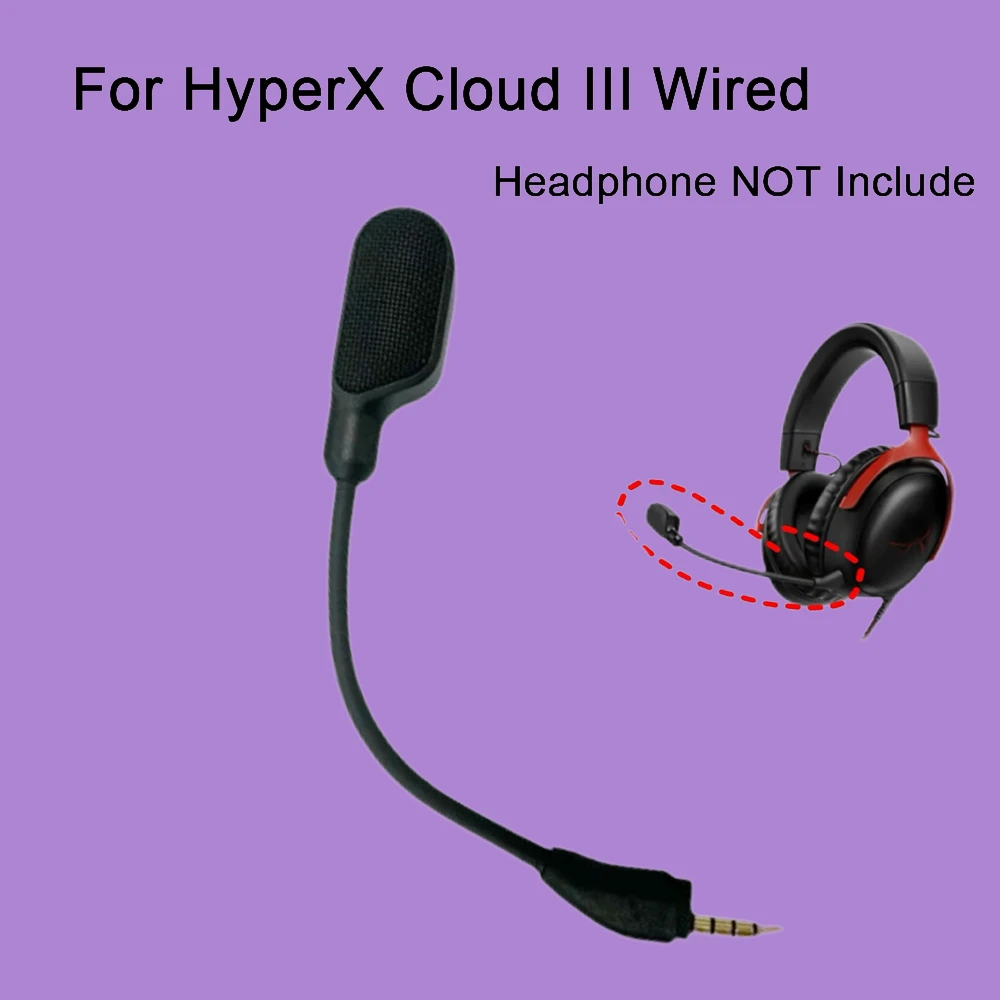 ‌ 하이퍼X 클라우드 III 유선 게이밍 헤드셋 부품: 이어 쿠션 |   마이크 붐 |   헤어밴드 |   케이블 |   브래킷 선택 항목