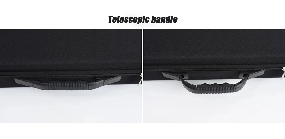 Tragbare Angeln Werkzeug Tasche EVA Stoßfest Tragbare Angelrute Tasche Schwamm Futter Angeln Rad Angeln Zubehör Kit Outdoor – Detail 8