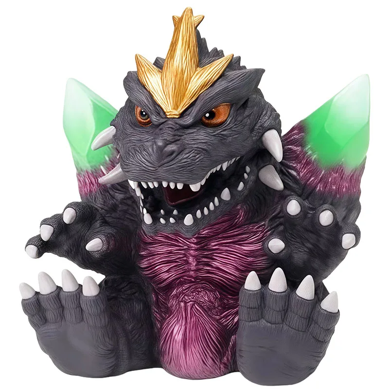 Bandai Original Banpresto Space Godzilla, Original Color Version&Green Crystal Version 120mm Anime Action Figures Toys for Boys