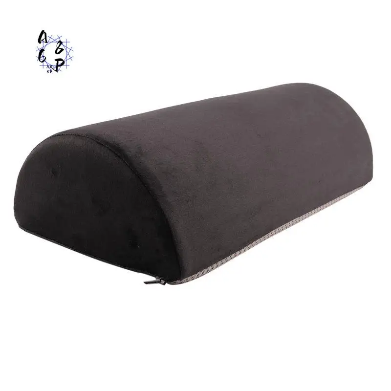 

A68P-Табурет для ног с эргономичным дизайном для работы под столом, для снятия усталости и боли с пеной с эффектом памяти, нескользящий шарик