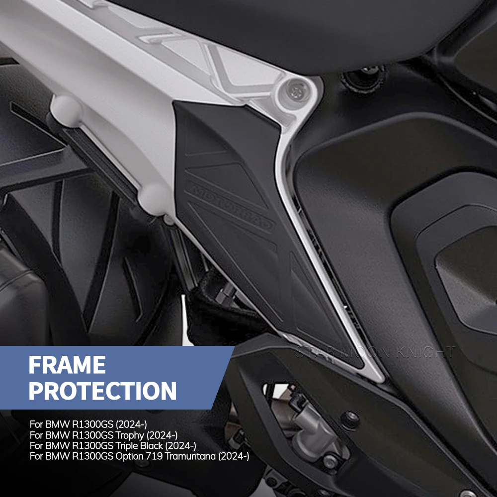 

New Motorcycle Accessories Frame Protectors Bumper Frame Protection Guard Cover For BMW R1300GS R 1300 GS 2024-