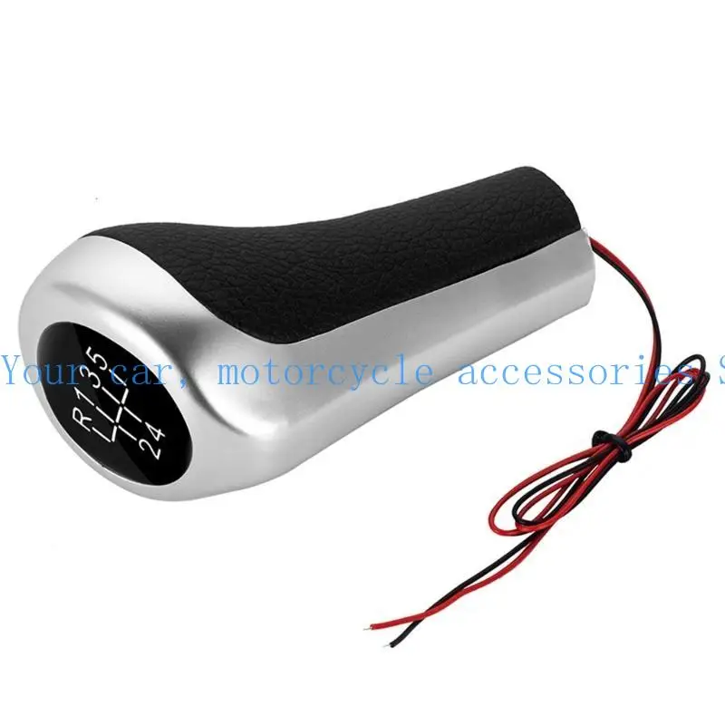 

652F 5/6 Speed Shifter Knob Replacement Car Shifter Knob Head for E34 E38 E39 E36 E46 Manual Gear Shifter Knob with Light