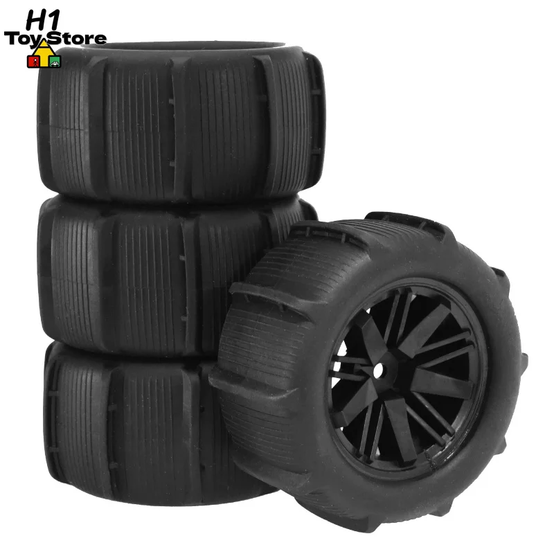 Pneus à palette universels pour voitures RC 1/14 1/16 1/18, pneus flottants et creusant du sable, ensemble de mise à niveau tout-Terrain