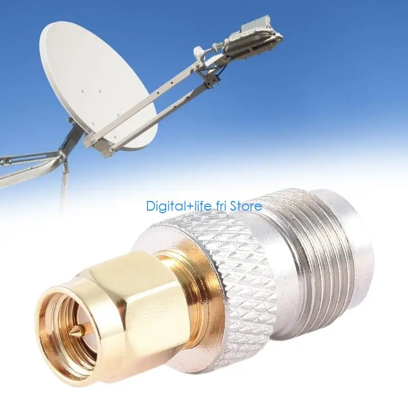 E06D Durability Copper TNC/SMA KJ Transfer Adapter Connectors For Office Use