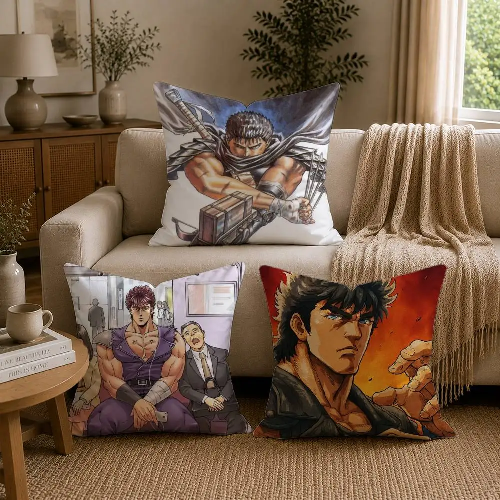 B-Berserk The Golden A-Age A-Arc Pillow Case Cushion Cover Throw Pillow Case For Car Sofa