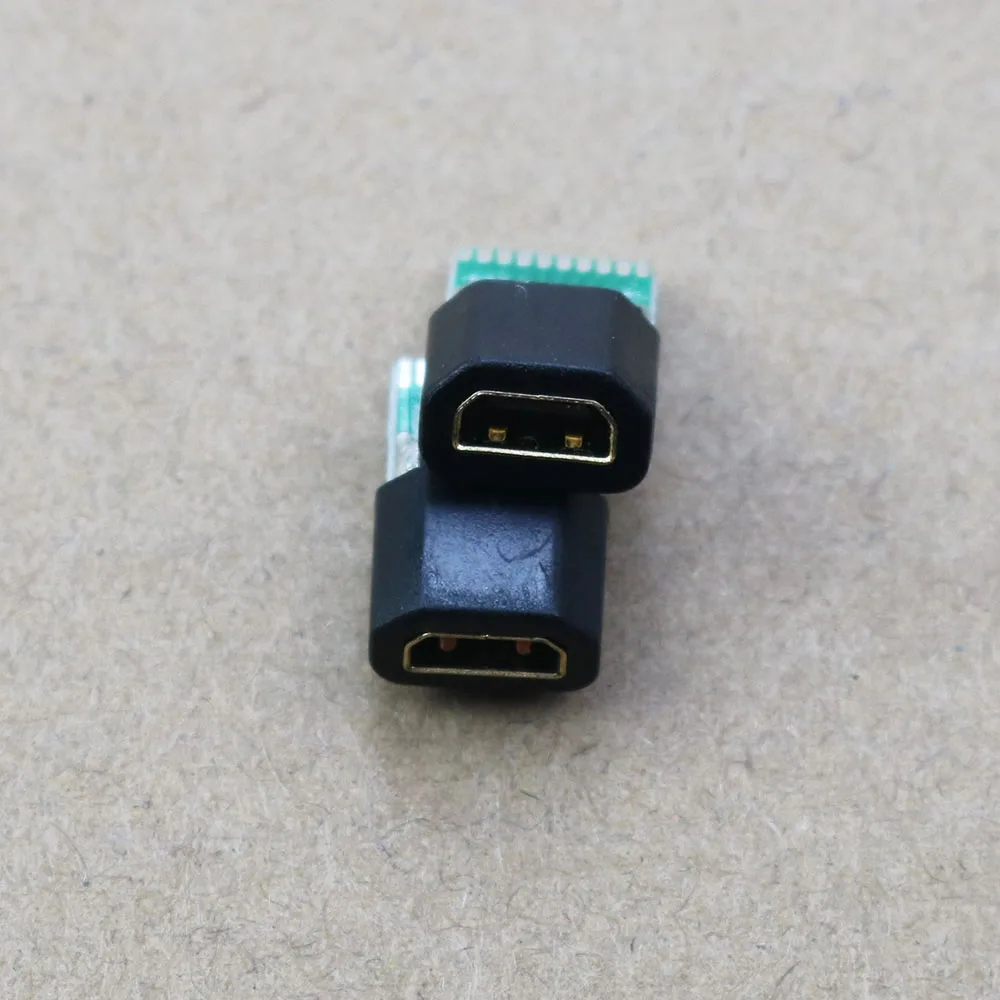 1pcs Gold Plated MICRO HDMI-Compatible Female Socket With PCB Board D TYPE MICRO HDMI 19P Female Test Board WP-409