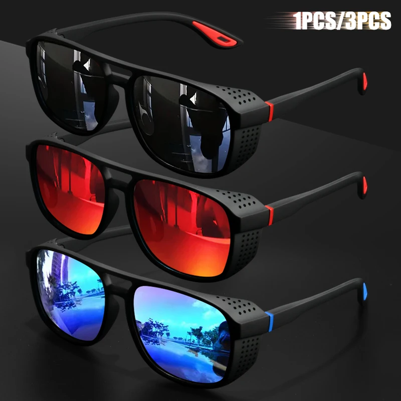 1PC/3PC Sport Polarized Sunglasses Windproof Design Suitable for Outdoor Cycling And Running -lightweight UV400 Glasses