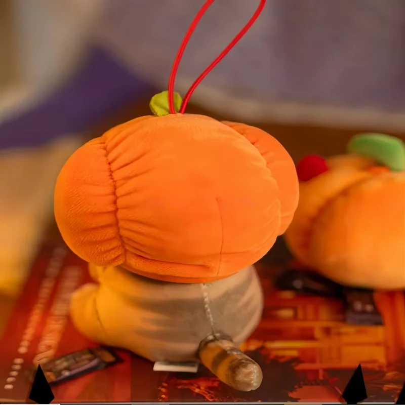 ของแท้ Mofusand ฟักทองฮาโลวีนตุ๊กตา Plush จี้กระเป๋าเป้สะพายหลังจี้มือน่ารักเดสก์ท็อปตกแต่งของเล่นพวงกุญแจวันหยุดของขวัญ