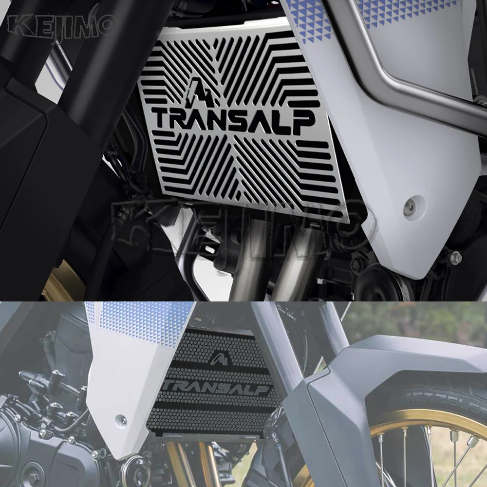 2027 CNC aluminum Motorcycle Radiator Guard Grill Cover Water Tank Cooler Bezel Protector FOR HONDA XL750 TRANSALP 2023-2026