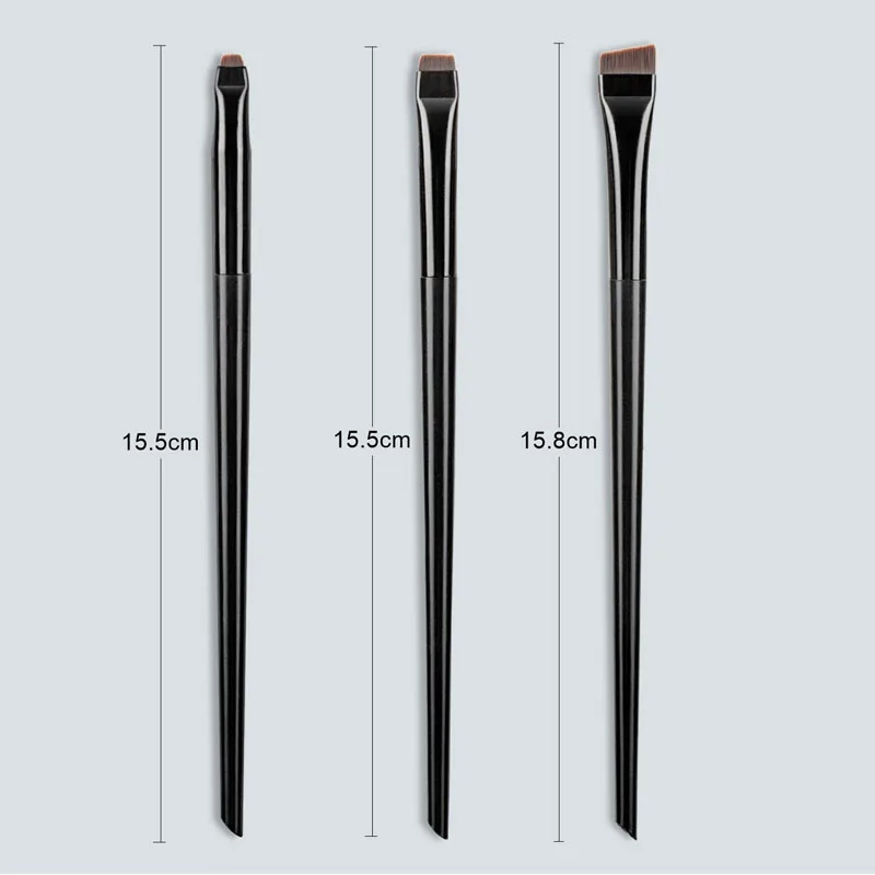 3/1 Pc Blade Eyeliner Brush Eyebrow Brushes Portable Eyebrow Mapping Tool Brow Lamination Brush Fine Eye Liner Eyebrow Tools