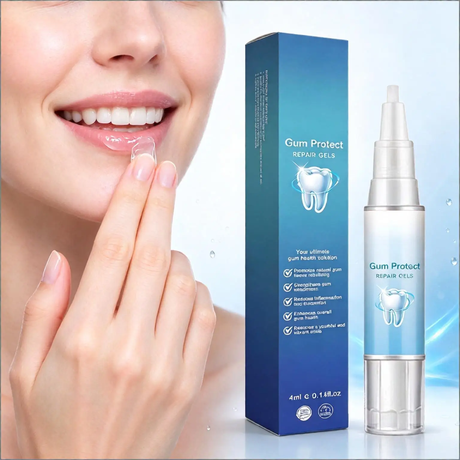 Damaged Gum Repair Care Gel Relieve Soreness Soothe Irritated Gums Prevent Gingival Recession Gum Repair Serum Daily Oral Care