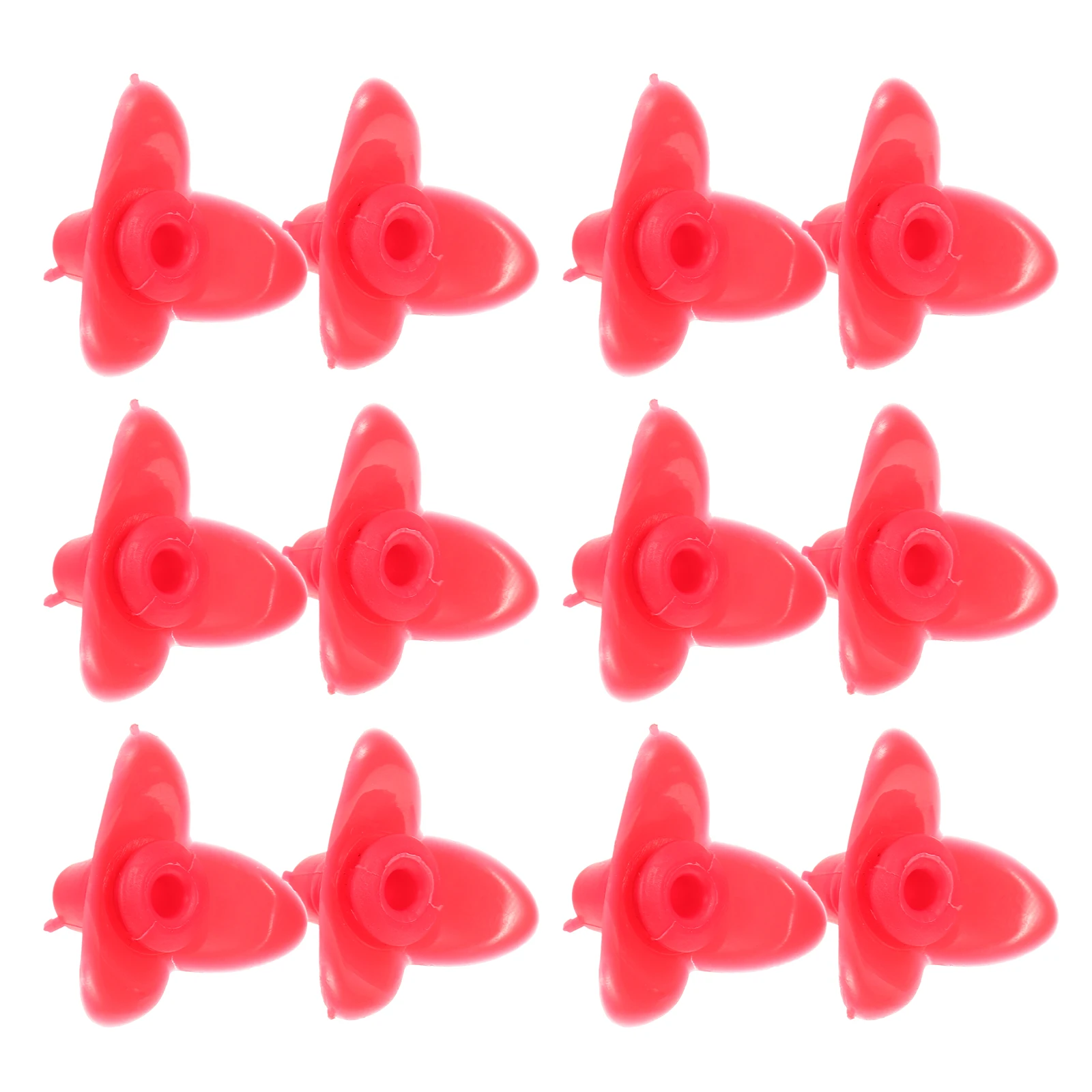 

12Pcs Hummingbird Feeder Flower Shape Replacement Parts Plastic Feeding Ports Outdoor Bird Feeder Tools Feeding Port Replacement